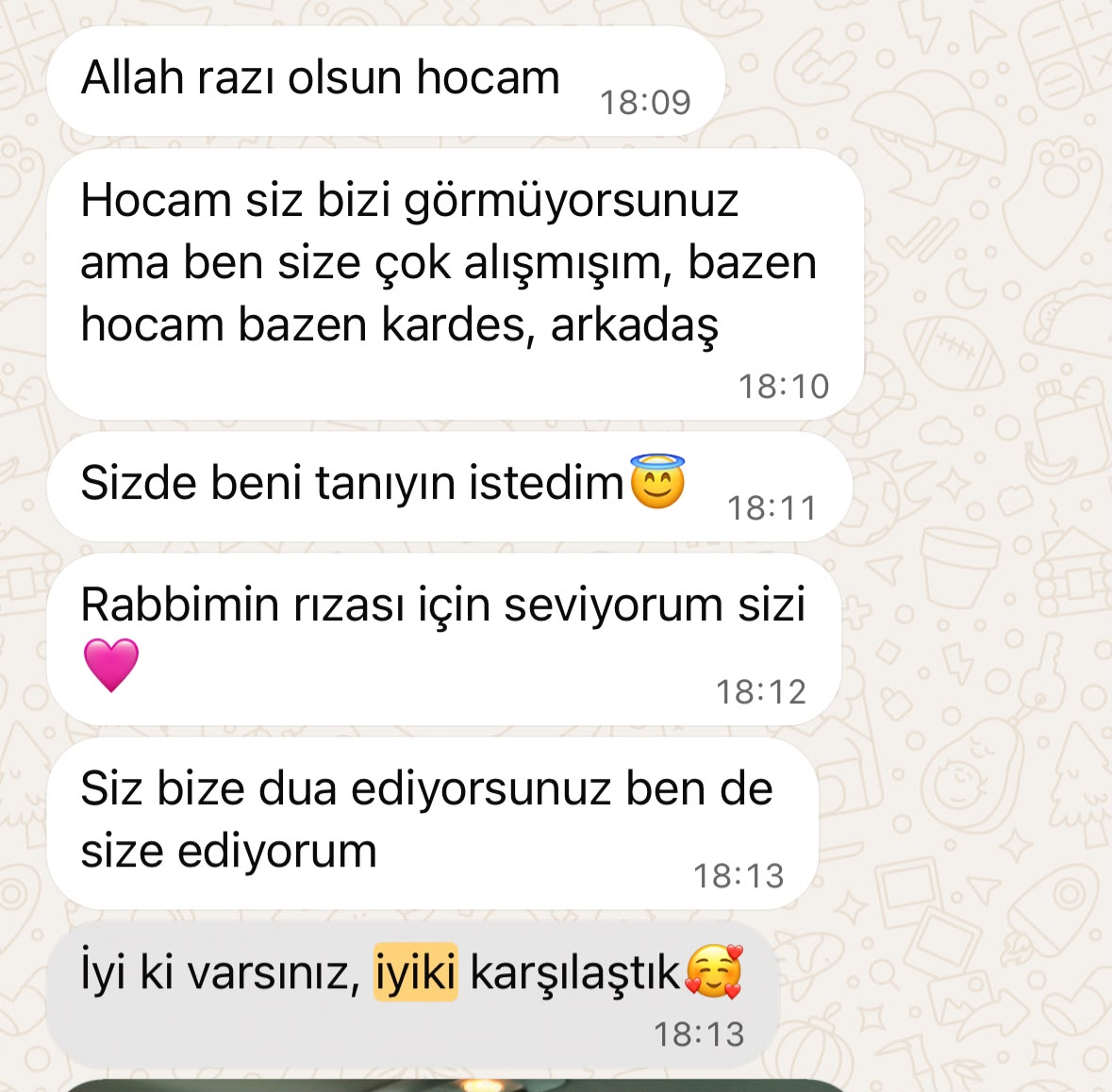 Öğrenci WhatsApp Başarı Mesajı 11